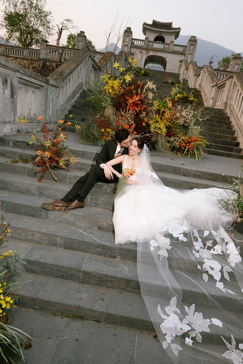 Ngọc & Hùng wedding at Legacy Yên Tử MGallery in Quảng Ninh — photo 15