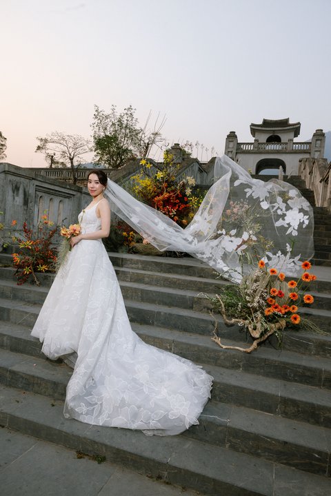 Ngọc & Hùng wedding at Legacy Yên Tử MGallery in Quảng Ninh — photo 18
