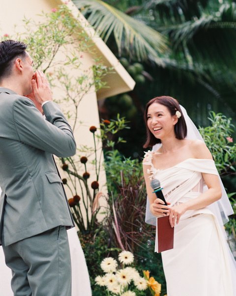 Christina & Xavier wedding at An Lam Retreat Saigon in TP.HCM — photo 33