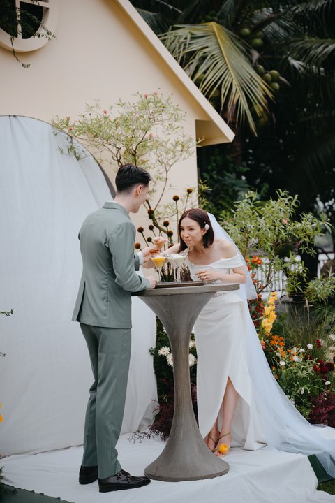 Christina & Xavier wedding at An Lam Retreat Saigon in TP.HCM — photo 38