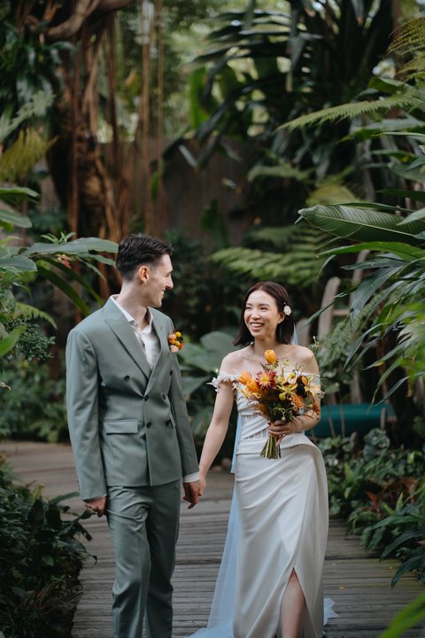 Christina & Xavier wedding at An Lam Retreat Saigon in TP.HCM — photo 25
