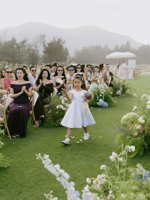 Đám cưới Christine & Jon tại Banyan Tree Lăng Cô - Huế ở Huế — ảnh 21