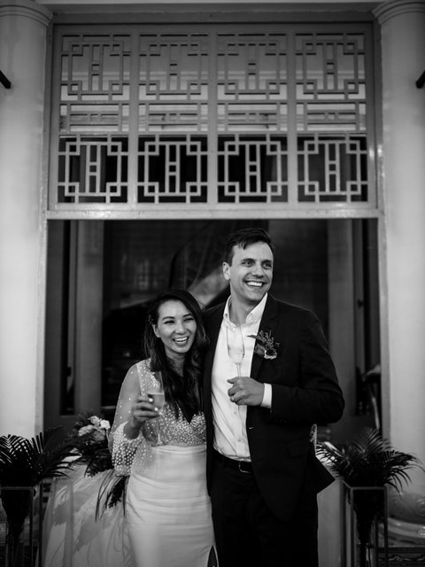Mai & Chris wedding at Ho Chi Minh City Museum of Fine Art in TP.HCM — photo 29
