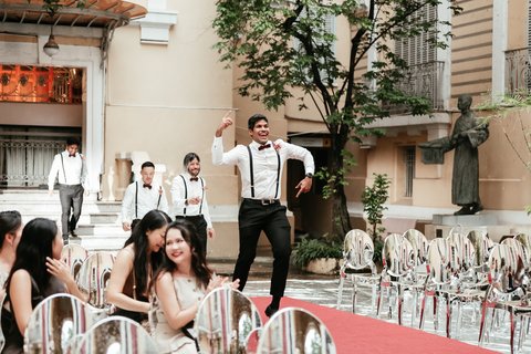Đám cưới Tú & An tại Vow Ceremony Venue: Ho Chi Minh City Fine Arts Museum Dinner Reception Venue: Gem Center… — ảnh 16