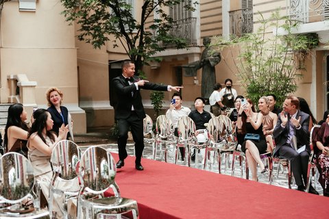 Đám cưới Tú & An tại Vow Ceremony Venue: Ho Chi Minh City Fine Arts Museum Dinner Reception Venue: Gem Center… — ảnh 18