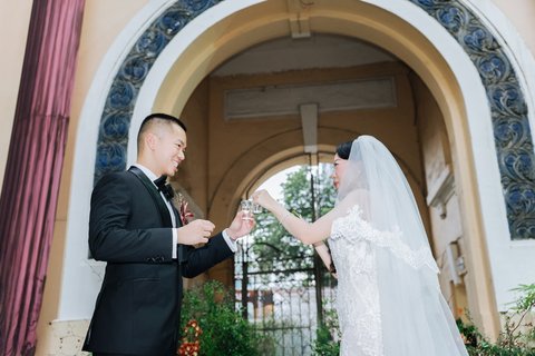 Đám cưới Tú & An tại Vow Ceremony Venue: Ho Chi Minh City Fine Arts Museum Dinner Reception Venue: Gem Center… — ảnh 26