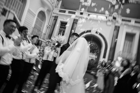 Đám cưới Tú & An tại Vow Ceremony Venue: Ho Chi Minh City Fine Arts Museum Dinner Reception Venue: Gem Center… — ảnh 28