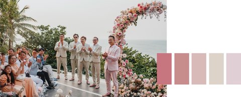 Gam màu trong trang phục phù dâu phù rể — ảnh 40