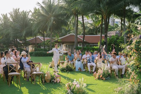 Đám cưới Hương & Shawn tại The Anam Cam Ranh ở Nha Trang — ảnh 25
