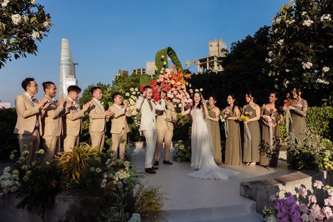 Đám cưới Luân & Kelly tại New World Saigon Hotel ở TP.HCM — ảnh 21