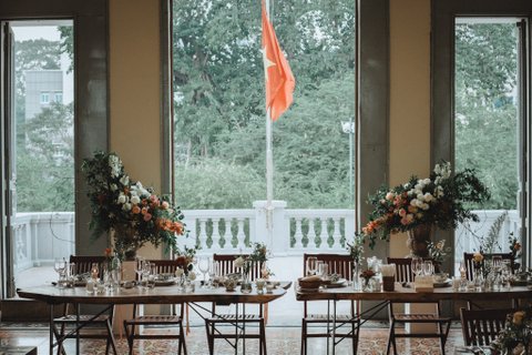 Tess & Andy wedding at Museum of Ho Chi Minh city in TP.HCM — photo 18