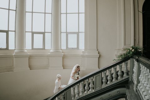 Tess & Andy wedding at Museum of Ho Chi Minh city in TP.HCM — photo 2
