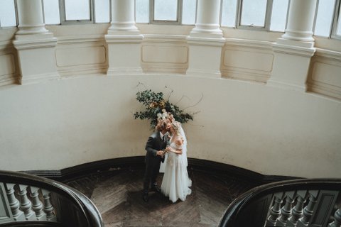 Tess & Andy wedding at Museum of Ho Chi Minh city in TP.HCM — photo 3