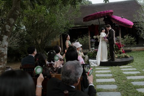 Claire & Luis wedding at Lan Viên Cố Tích & Le Cercle Hue in Huế — photo 36