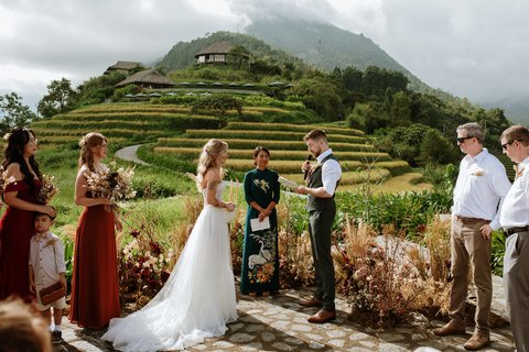 Anneliese & Vince wedding at Topas Ecolodge - Sapa in Sapa — photo 15