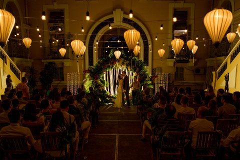 Mai & Chris wedding at Ho Chi Minh City Museum of Fine Art in TP.HCM — photo 21