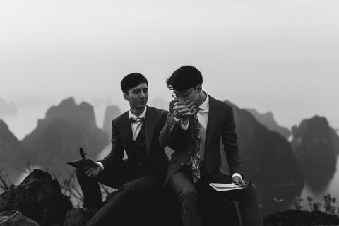 Đám cưới PHONG & HOÀNG tại Bai Tho Mountaint ở Quảng Ninh — ảnh 15