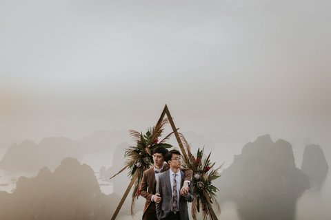 Đám cưới PHONG & HOÀNG tại Bai Tho Mountaint ở Quảng Ninh — ảnh 14