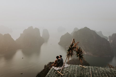 Đám cưới PHONG & HOÀNG tại Bai Tho Mountaint ở Quảng Ninh — ảnh 16