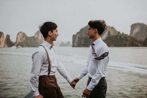 Đám cưới PHONG & HOÀNG tại Bai Tho Mountaint ở Quảng Ninh — ảnh 31