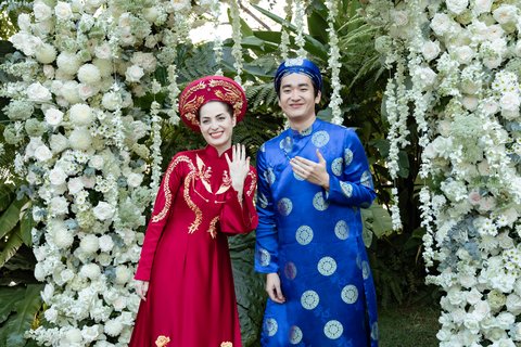 Sarah & Matthieu wedding at An Lam Retreat Saigon in TP.HCM — photo 19