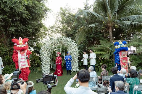 Sarah & Matthieu wedding at An Lam Retreat Saigon in TP.HCM — photo 20