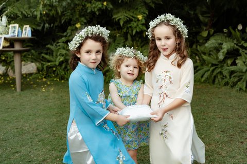 Sarah & Matthieu wedding at An Lam Retreat Saigon in TP.HCM — photo 15