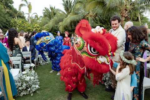 Sarah & Matthieu wedding at An Lam Retreat Saigon in TP.HCM — photo 21