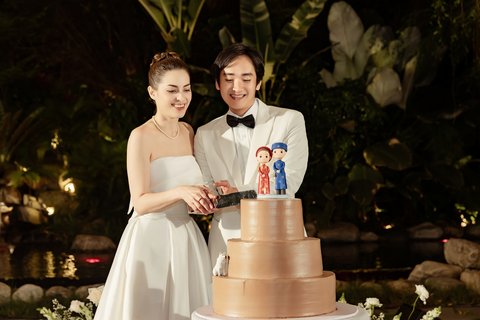 Sarah & Matthieu wedding at An Lam Retreat Saigon in TP.HCM — photo 26