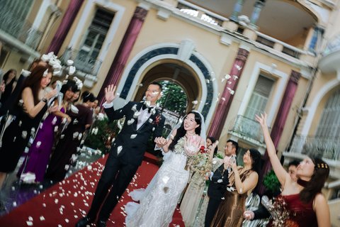 Đám cưới Tú & An tại Vow Ceremony Venue: Ho Chi Minh City Fine Arts Museum Dinner Reception Venue: Gem Center… — ảnh 27
