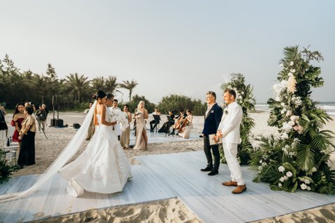 Vân Anh & Mark wedding at Blush Beach Club Hoi An in Đà Nẵng — photo 19