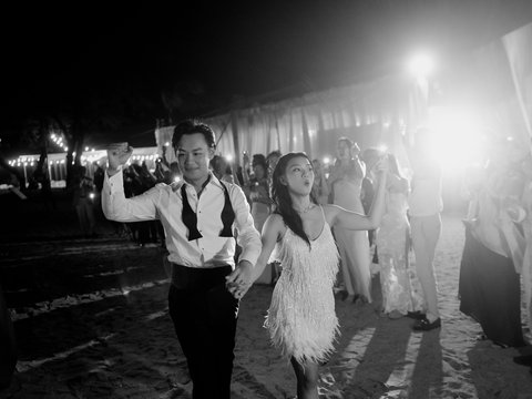 Đám cưới Christine & Jon tại Banyan Tree Lăng Cô - Huế ở Huế — ảnh 49