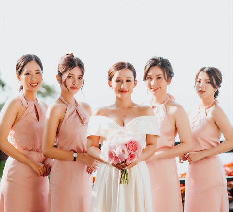 Gam màu trong trang phục phù dâu phù rể — ảnh 38