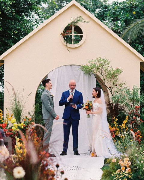Christina & Xavier wedding at An Lam Retreat Saigon in TP.HCM — photo 34