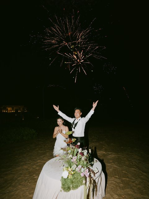 Đám cưới Christine & Jon tại Banyan Tree Lăng Cô - Huế ở Huế — ảnh 51