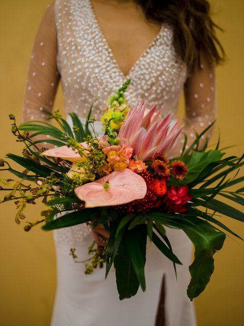 Mai & Chris wedding at Ho Chi Minh City Museum of Fine Art in TP.HCM — photo 13