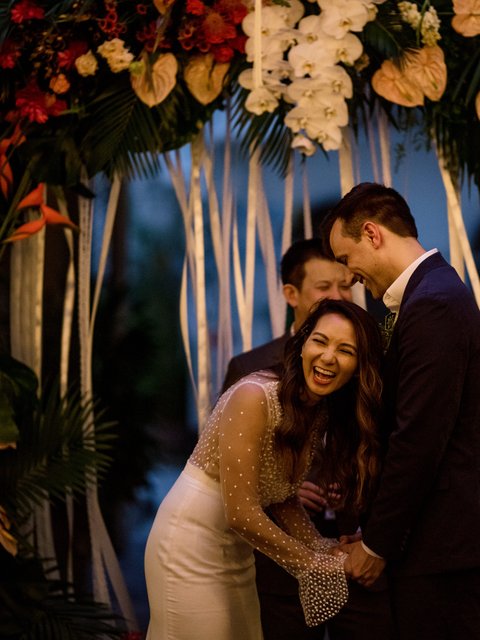 Mai & Chris wedding at Ho Chi Minh City Museum of Fine Art in TP.HCM — photo 22