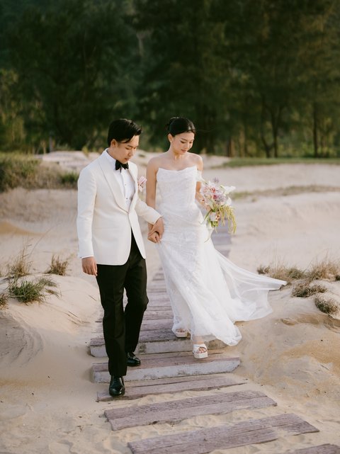 Đám cưới Christine & Jon tại Banyan Tree Lăng Cô - Huế ở Huế — ảnh 27