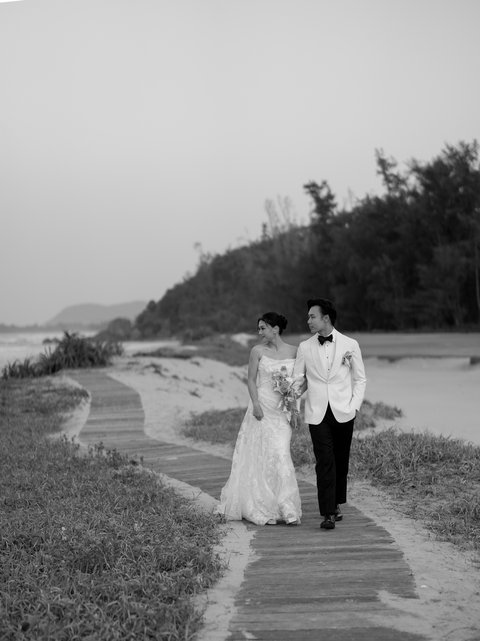 Đám cưới Christine & Jon tại Banyan Tree Lăng Cô - Huế ở Huế — ảnh 14