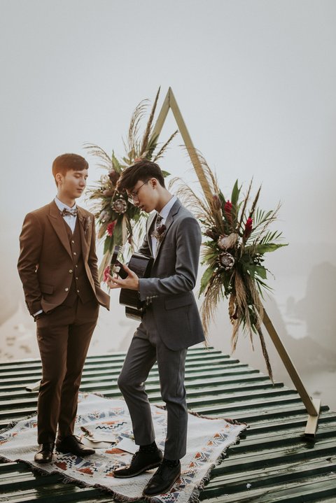 Đám cưới PHONG & HOÀNG tại Bai Tho Mountaint ở Quảng Ninh — ảnh 13