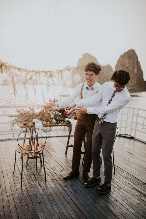 Đám cưới PHONG & HOÀNG tại Bai Tho Mountaint ở Quảng Ninh — ảnh 26