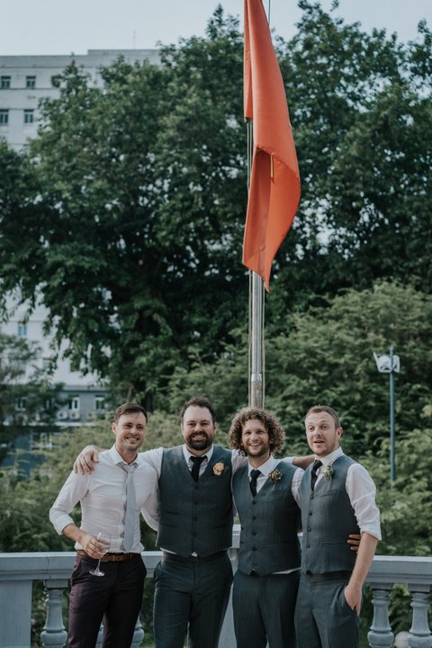 Tess & Andy wedding at Museum of Ho Chi Minh city in TP.HCM — photo 15