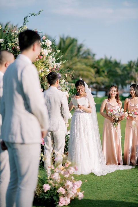 Đám cưới Hương & Shawn tại The Anam Cam Ranh ở Nha Trang — ảnh 28