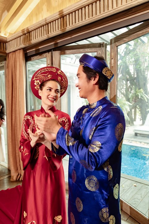Sarah & Matthieu wedding at An Lam Retreat Saigon in TP.HCM — photo 6