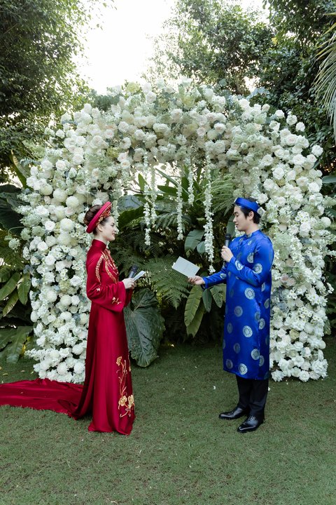 Sarah & Matthieu wedding at An Lam Retreat Saigon in TP.HCM — photo 14