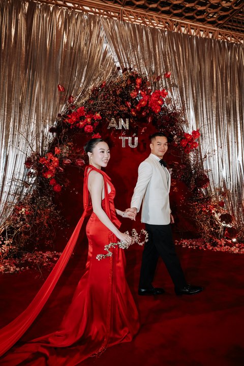 Đám cưới Tú & An tại Vow Ceremony Venue: Ho Chi Minh City Fine Arts Museum Dinner Reception Venue: Gem Center… — ảnh 41