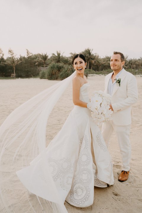 Vân Anh & Mark wedding at Blush Beach Club Hoi An in Đà Nẵng — photo 24
