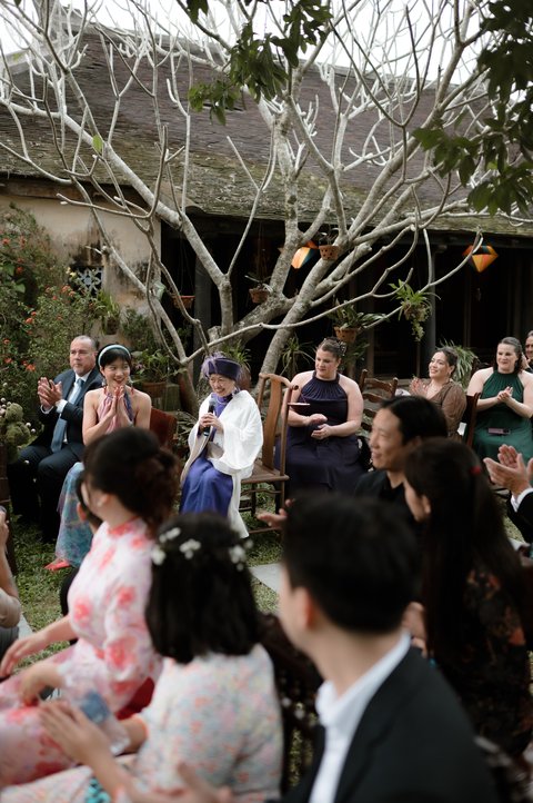 Claire & Luis wedding at Lan Viên Cố Tích & Le Cercle Hue in Huế — photo 30