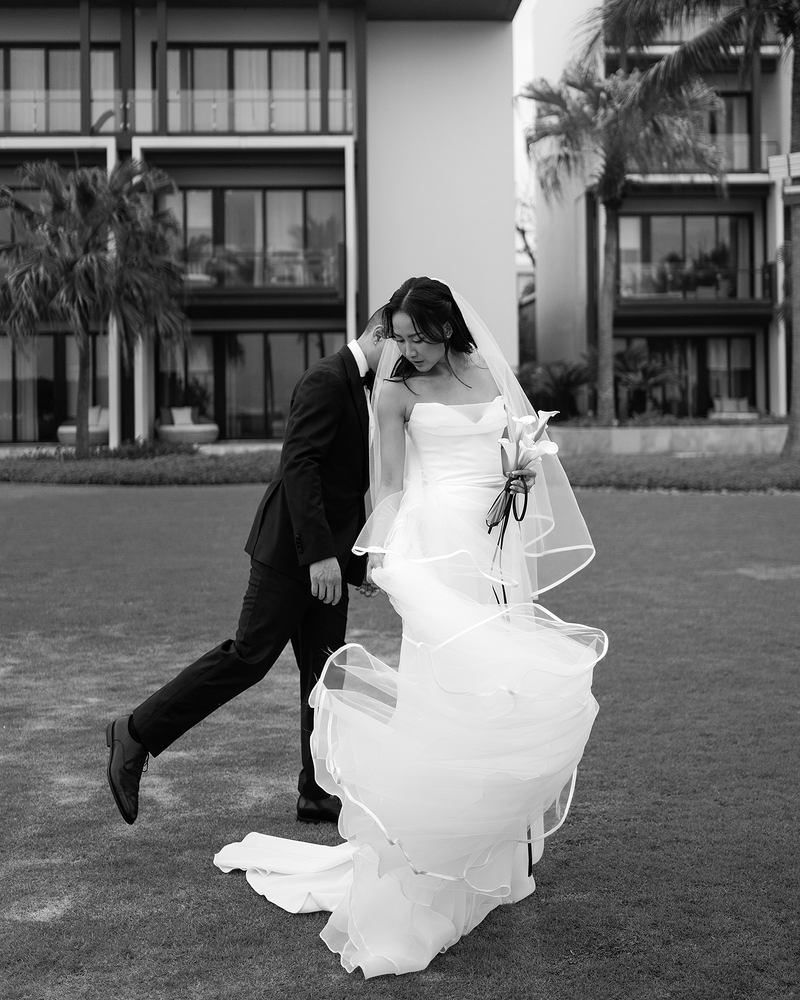 Kim & Richard wedding at Hyatt Regency Danang Resort and Spa in Đà Nẵng — photo 1