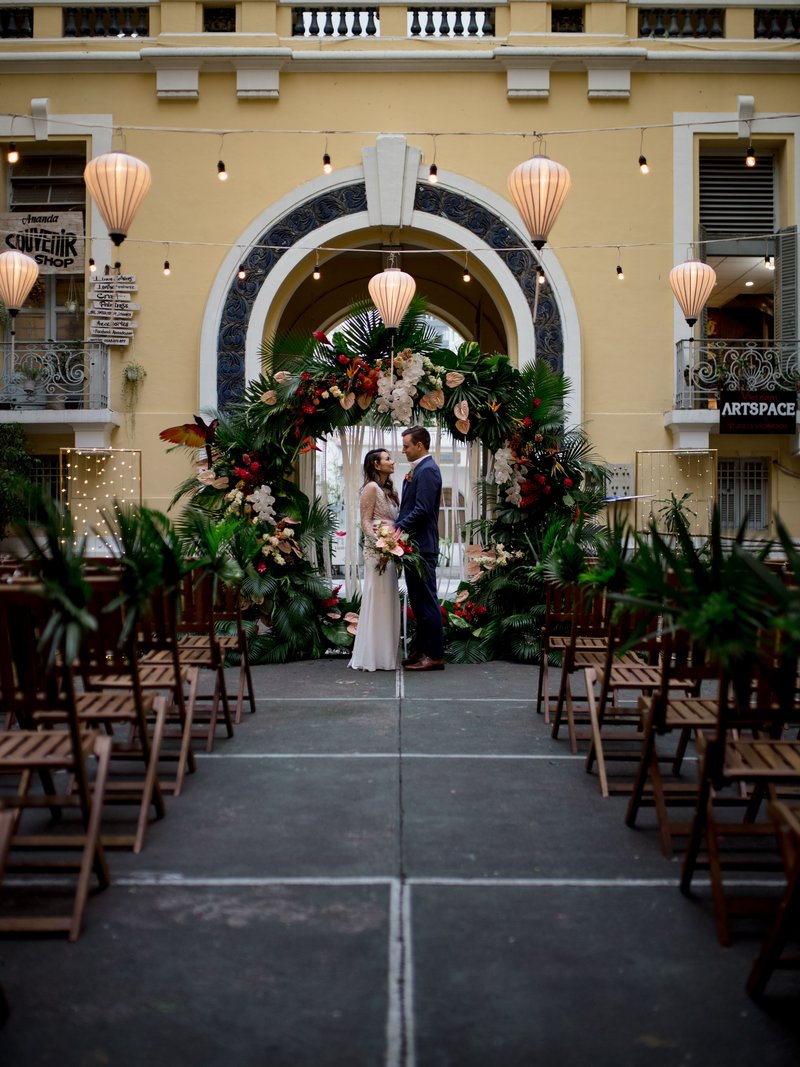 Mai & Chris wedding at Ho Chi Minh City Museum of Fine Art in TP.HCM — photo 12